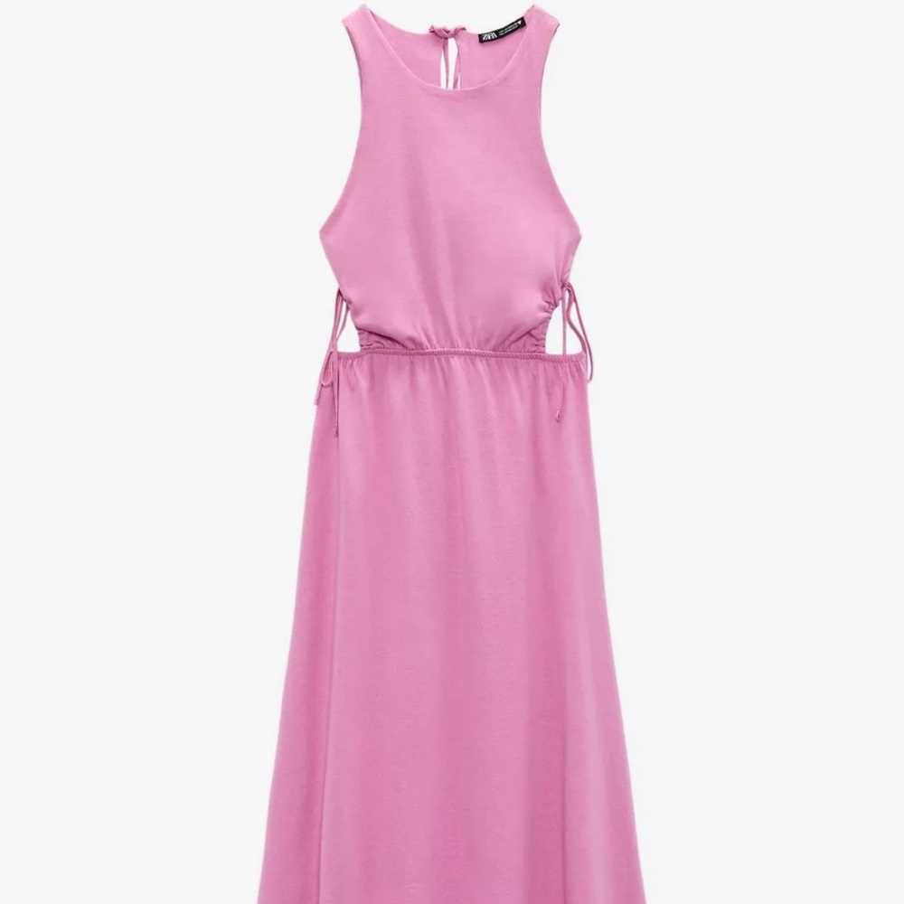 Pink Zara dress